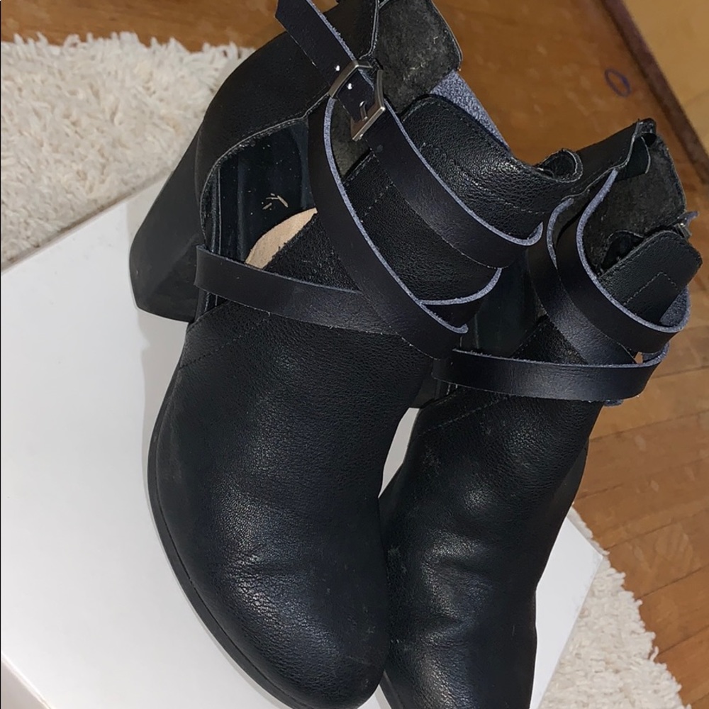 Black booties